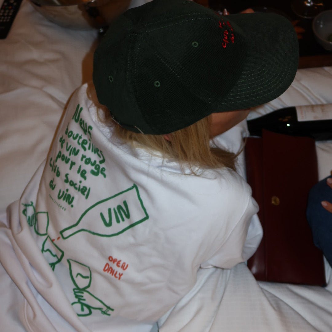 le club social du vin. eco sweatshirt