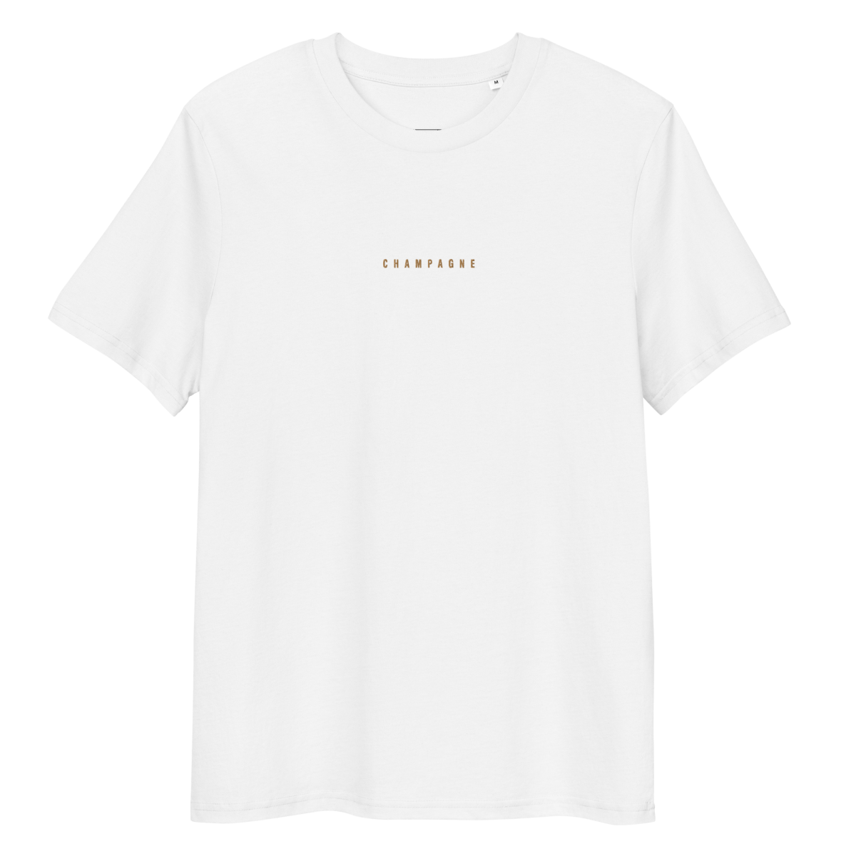 T-Shirt en Coton Bio Champagne