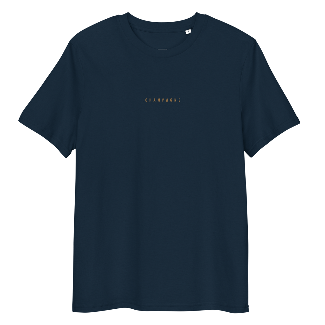 The Champagne organic t-shirt - French Navy - Cocktailored