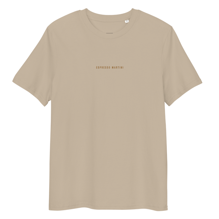 The Espresso Martini organic t-shirt - Desert Dust - Cocktailored