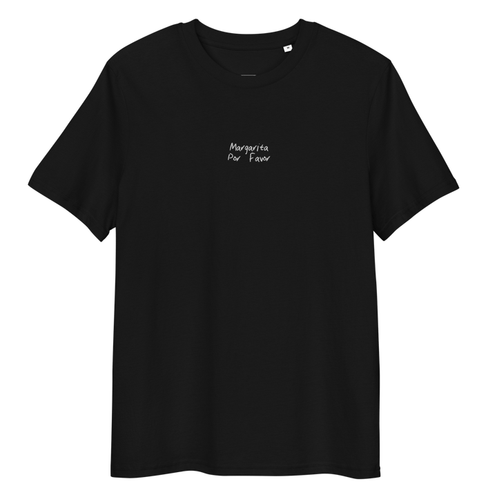 The Margarita Por Favor - organic t-shirt - Black - Cocktailored