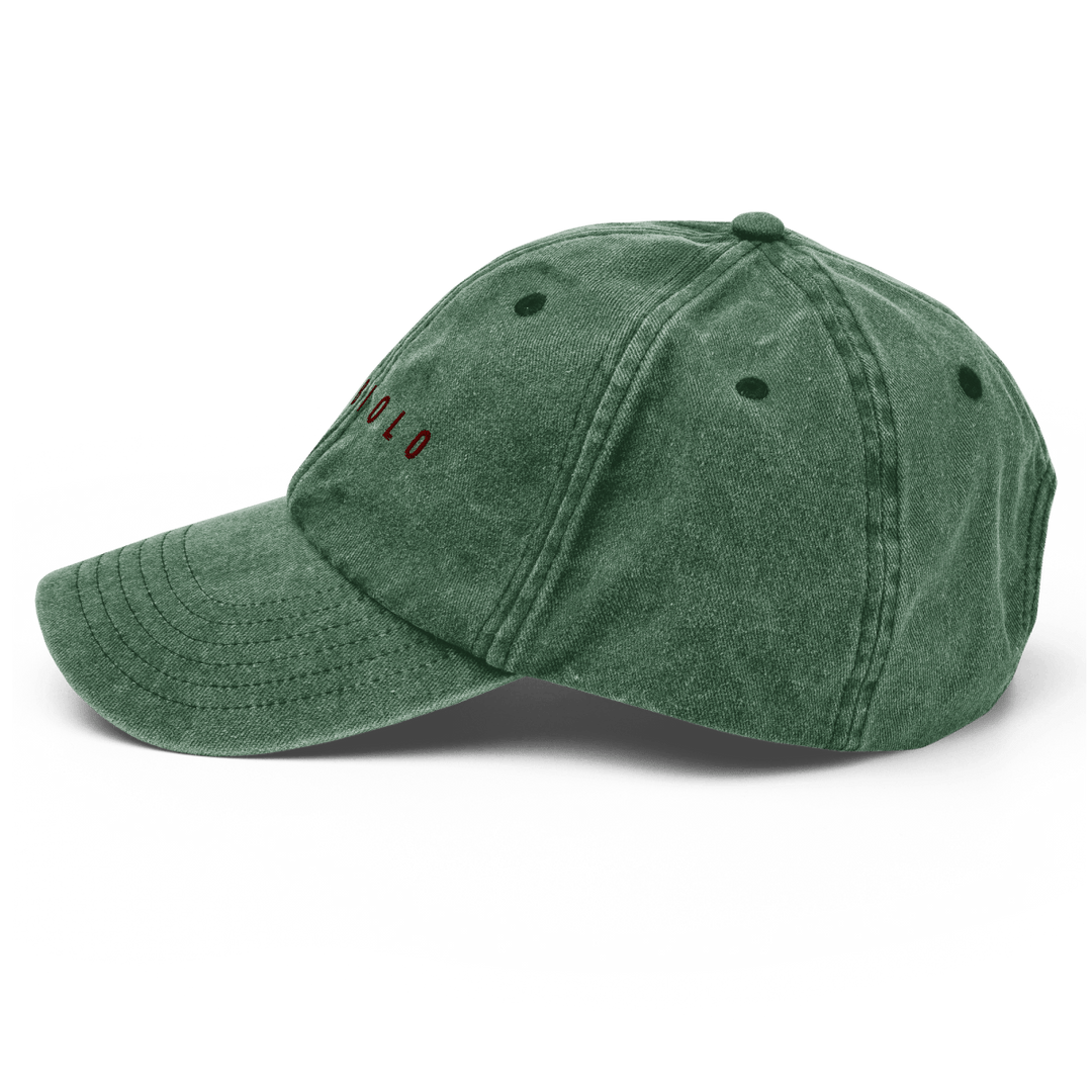 The Nebbiolo Vintage Hat - Vintage Bottle Green - Cocktailored