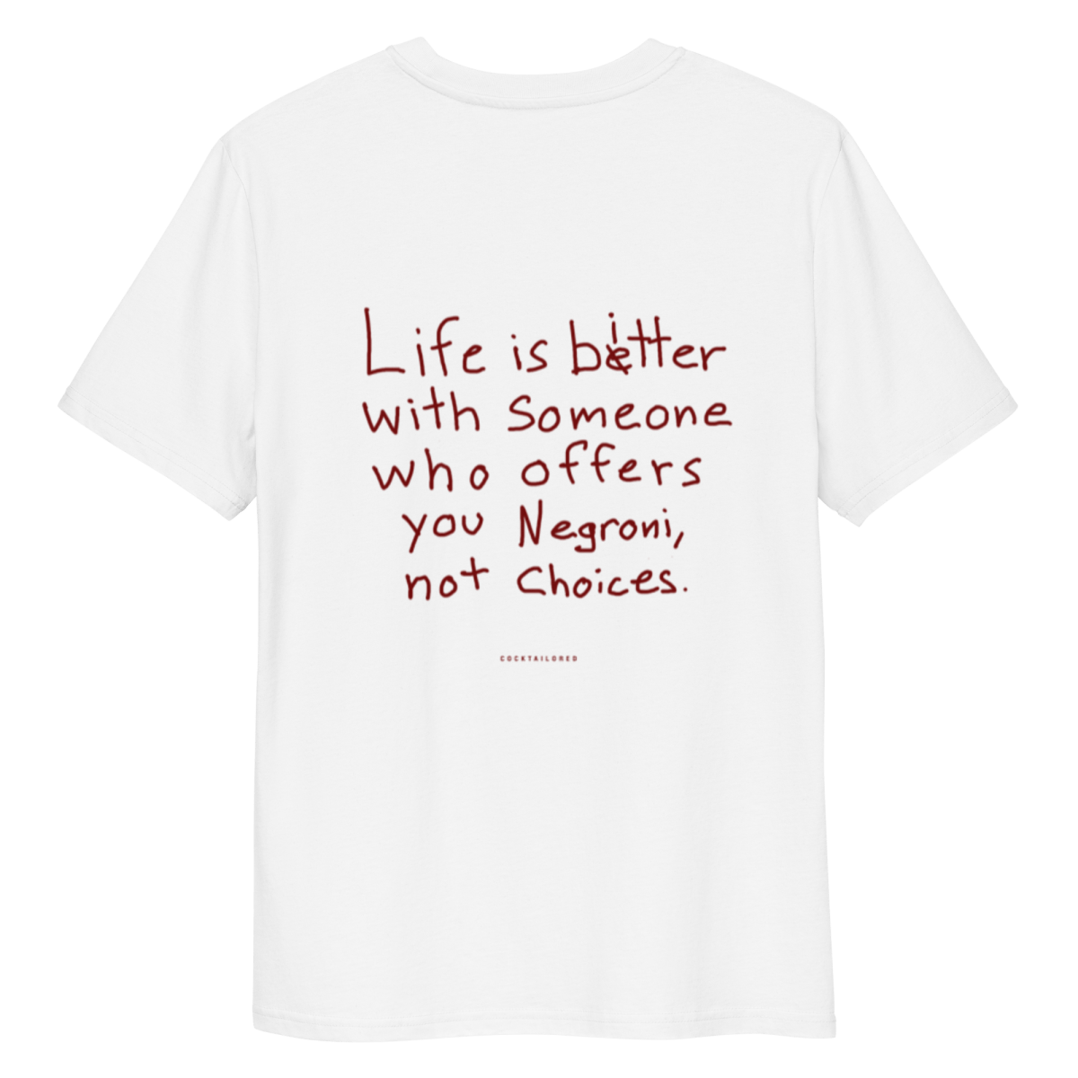 The Negroni Life - T-shirt en coton bio