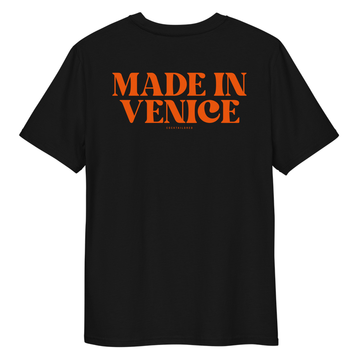 The Spritz "Made In" organic t-shirt - Black - Cocktailored