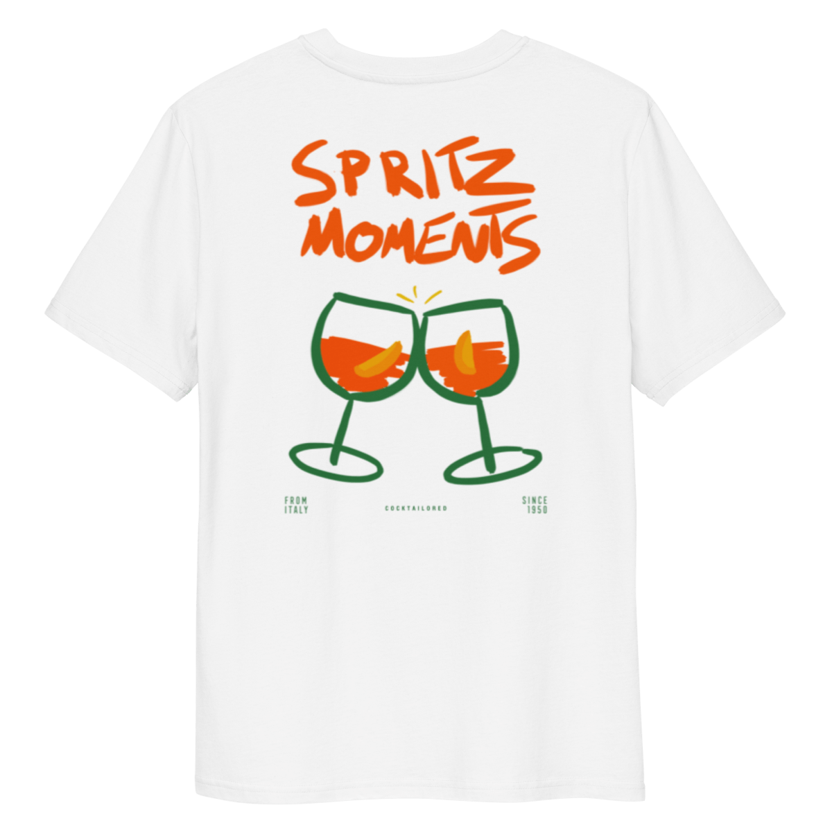 T-shirt bio "Cin Cin" de The Spritz Moments