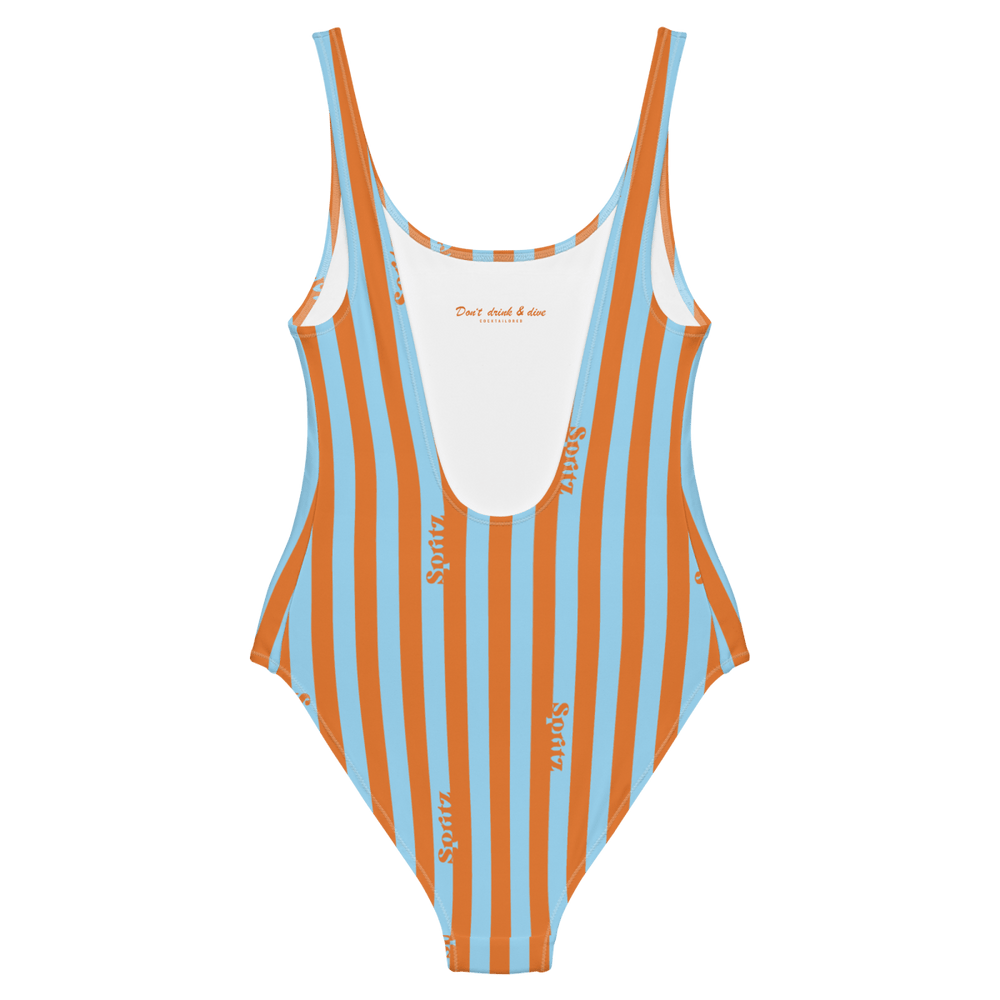 The Spritz Striped Swimsuit - XS - Cocktailored