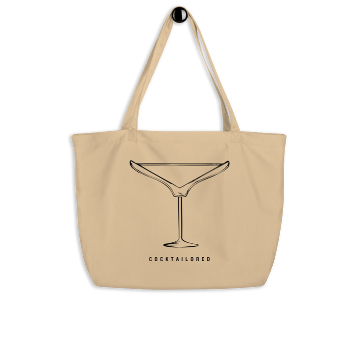 Cocktailored Large organic tote bag - Oyster - Cocktailored