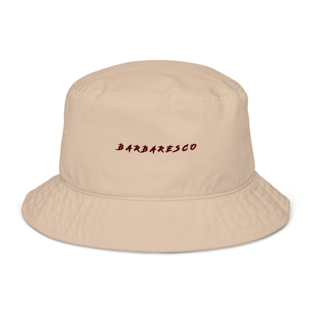 The Barbaresco Organic bucket hat - Stone - Cocktailored