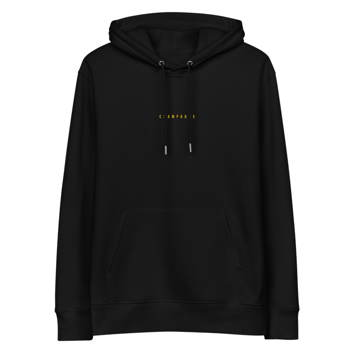 The Champagne eco hoodie - Black - Cocktailored