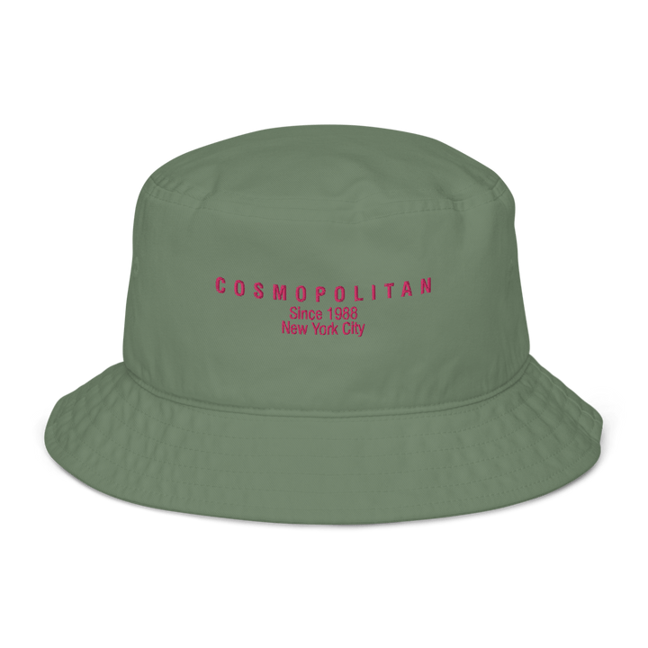 The Cosmopolitan 1988 Organic bucket hat - Dill - Cocktailored
