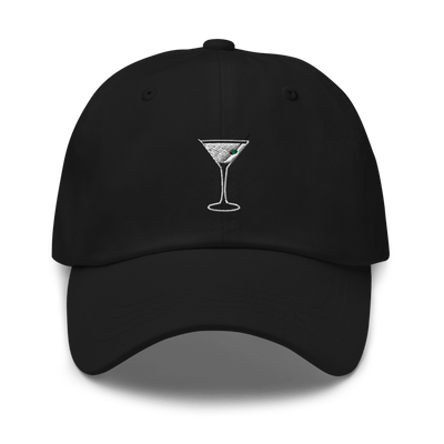 The Dry Martini Cap - Black - - Cocktailored