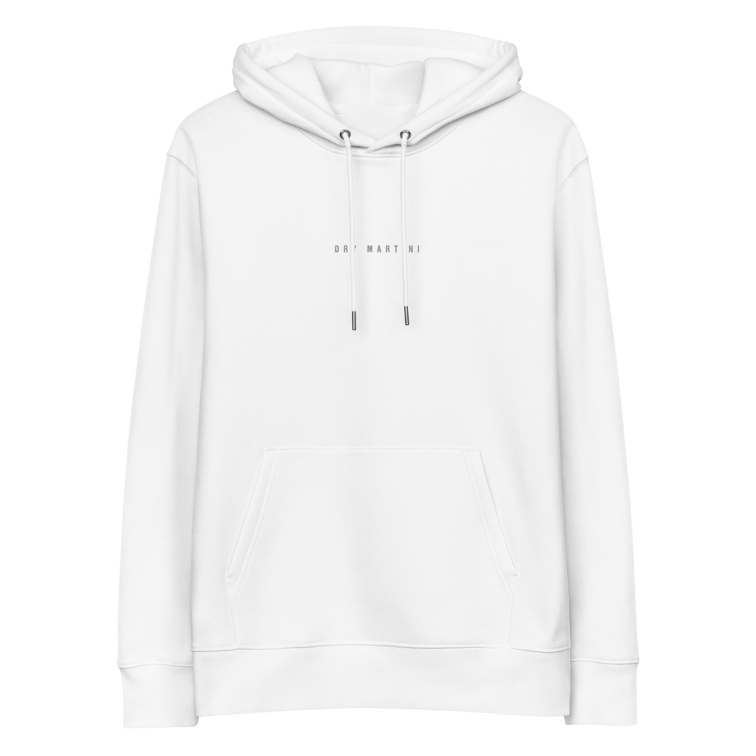 The Dry Martini eco hoodie - White - Cocktailored