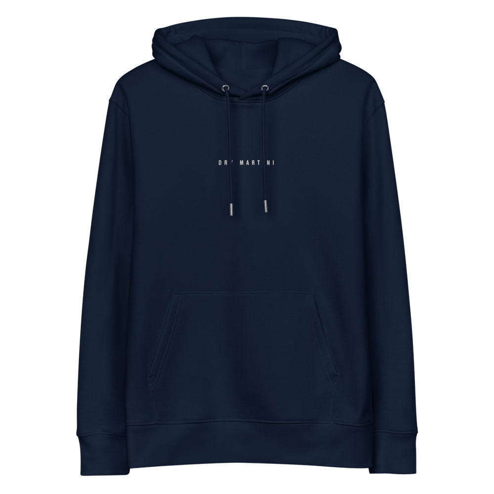 The Dry Martini eco hoodie - French Navy - Cocktailored
