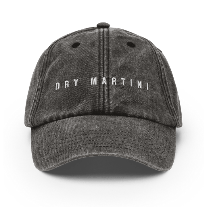 The Dry Martini Vintage Hat - Vintage Black - Cocktailored