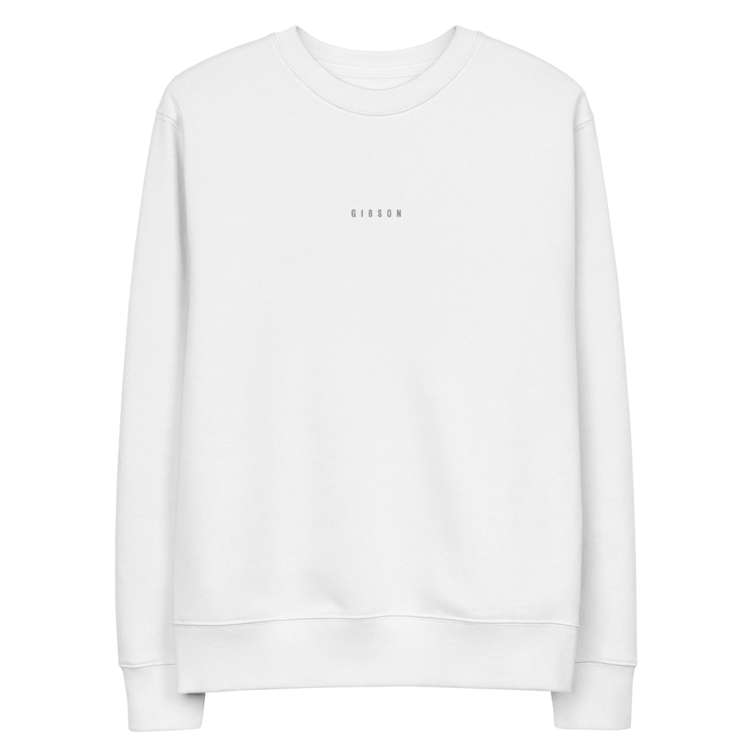 The Gibson eco sweatshirt - White - Cocktailored