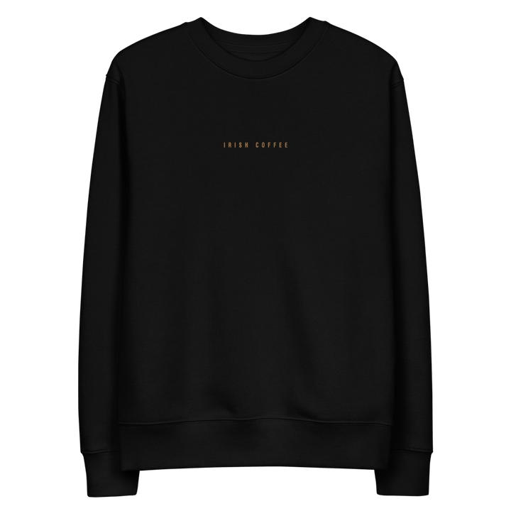 The Irish Coffee eco sweatshirt - Black - Cocktailored
