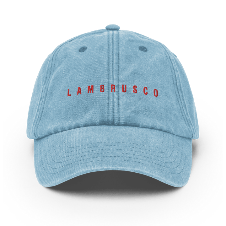 The Lambrusco Vintage Hat - Vintage Light Denim - Cocktailored