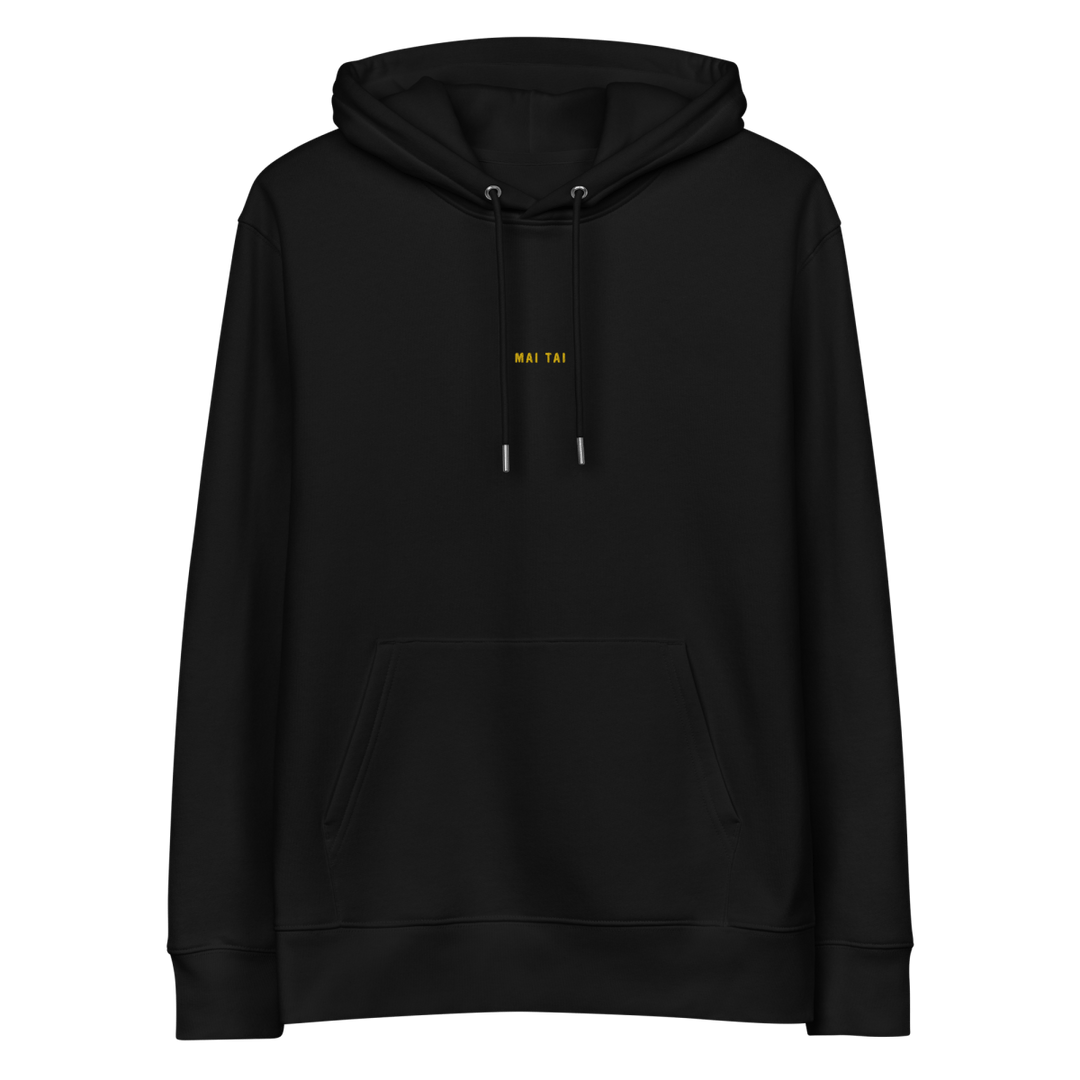 The Mai Tai eco hoodie - Black - Cocktailored