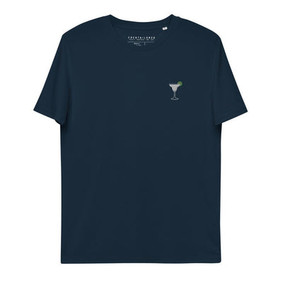 The Margarita Glass organic t-shirt - FALL SALE - French Navy - S - Cocktailored