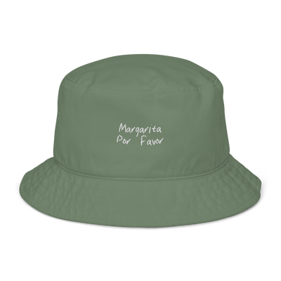 The Margarita Por Favor Organic bucket hat - Dill - - Cocktailored