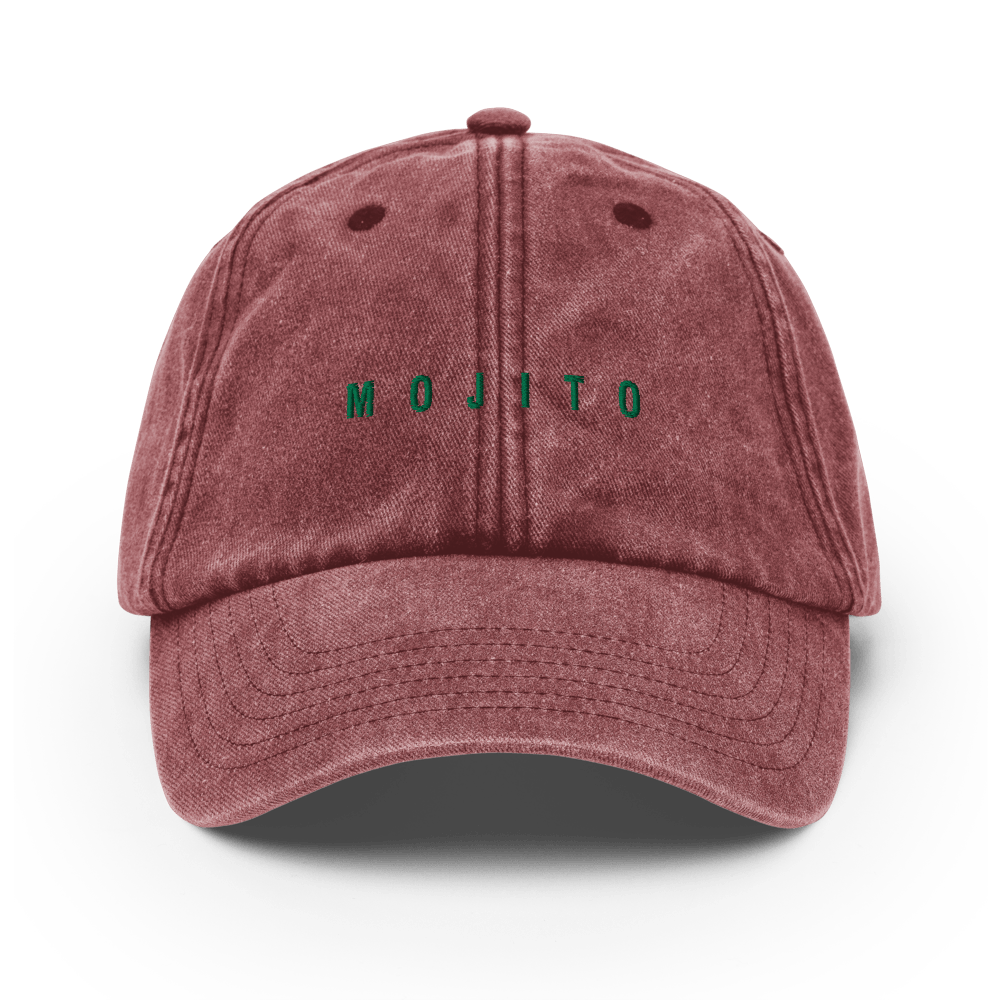 The Mojito Vintage Hat - Vintage Red - Cocktailored