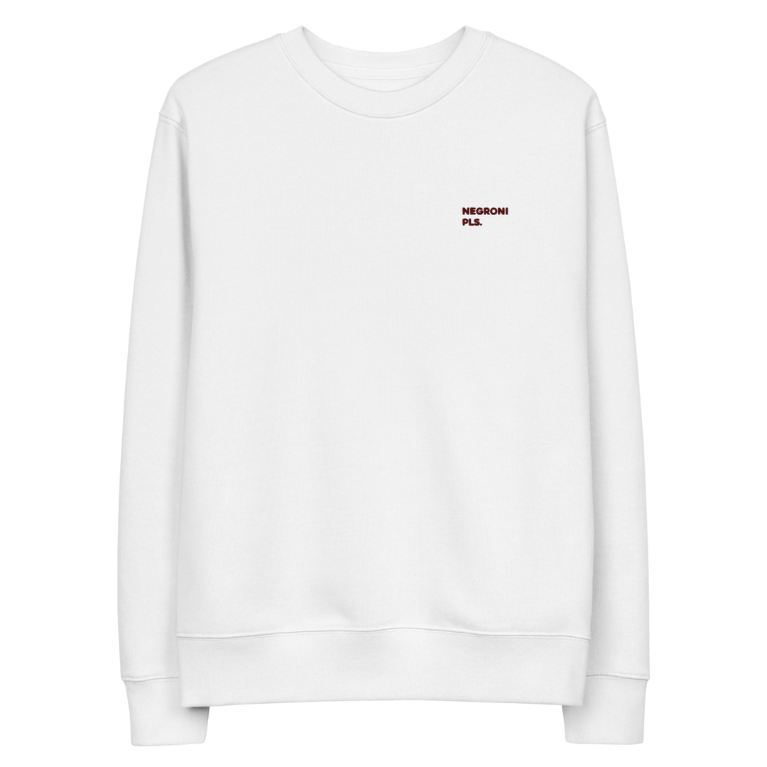 The Negroni Pls. Eco Sweatshirt - White - Cocktailored