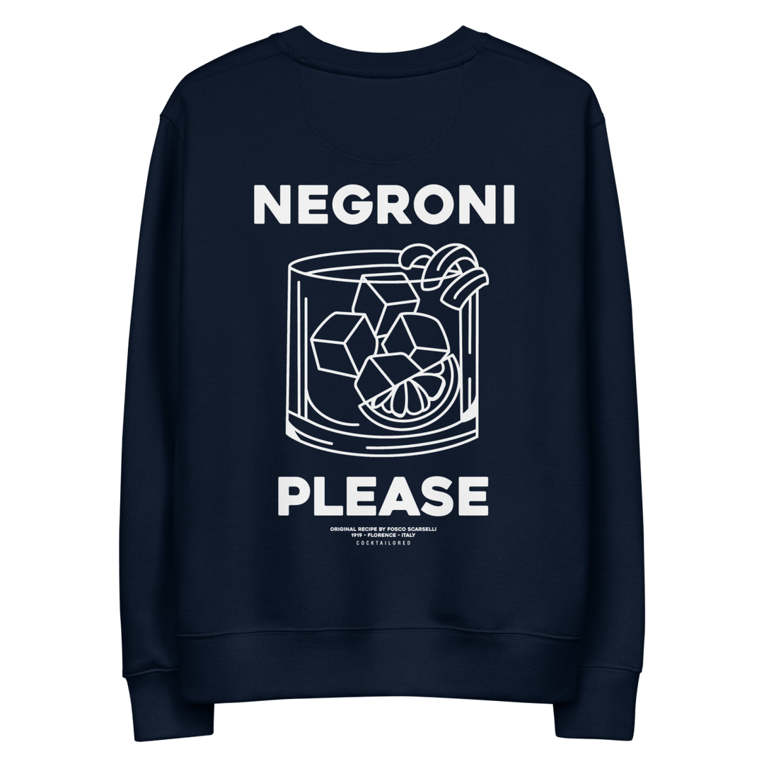 The Negroni Pls. Eco Sweatshirt - French Navy - Cocktailored