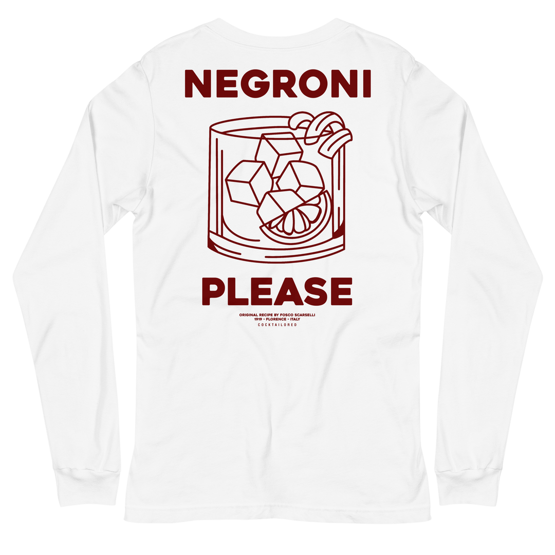 The Negroni Pls. Long Sleeve Tee - XS - Cocktailored