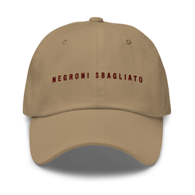 The Negroni Sbagliato Dad hat - Khaki - - Cocktailored