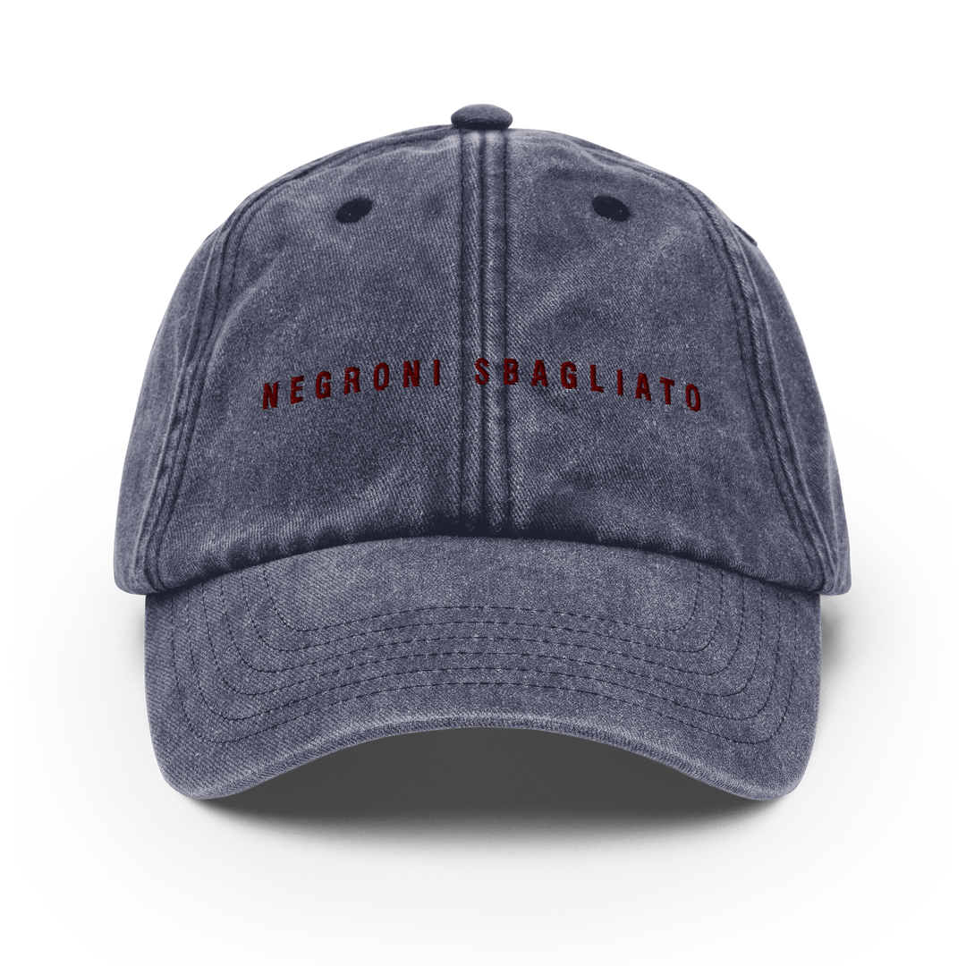 The Negroni Sbagliato Vintage Hat - Vintage Denim - Cocktailored
