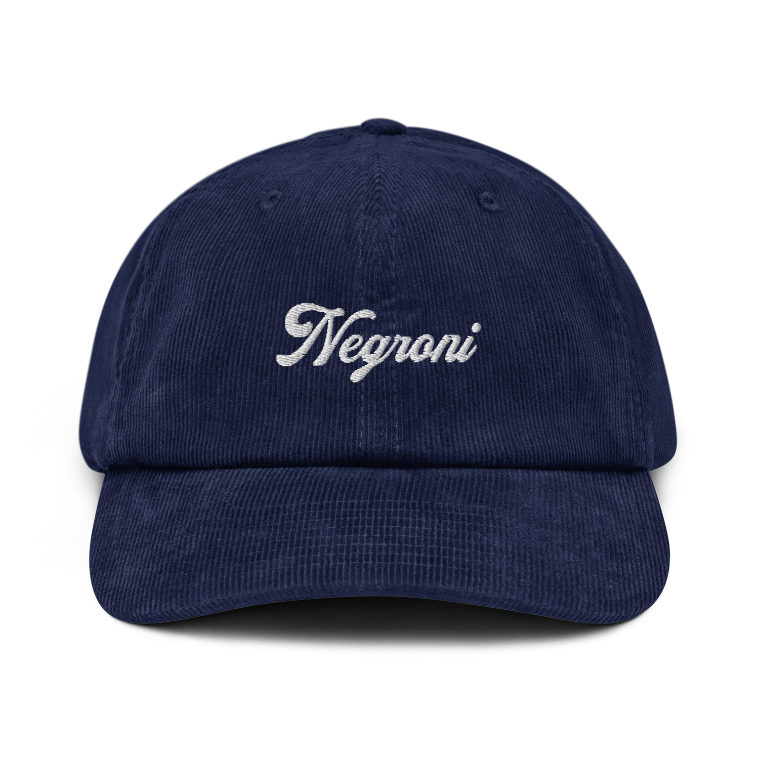 The Negroni Script Corduroy hat