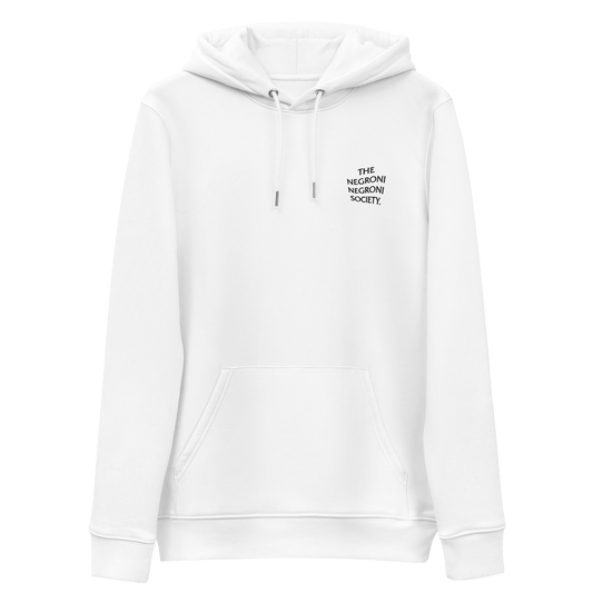 The Negroni Society eco hoodie - White - S - Cocktailored