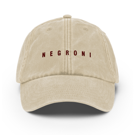 The Negroni Vintage Hat - Vintage Stone - - Cocktailored