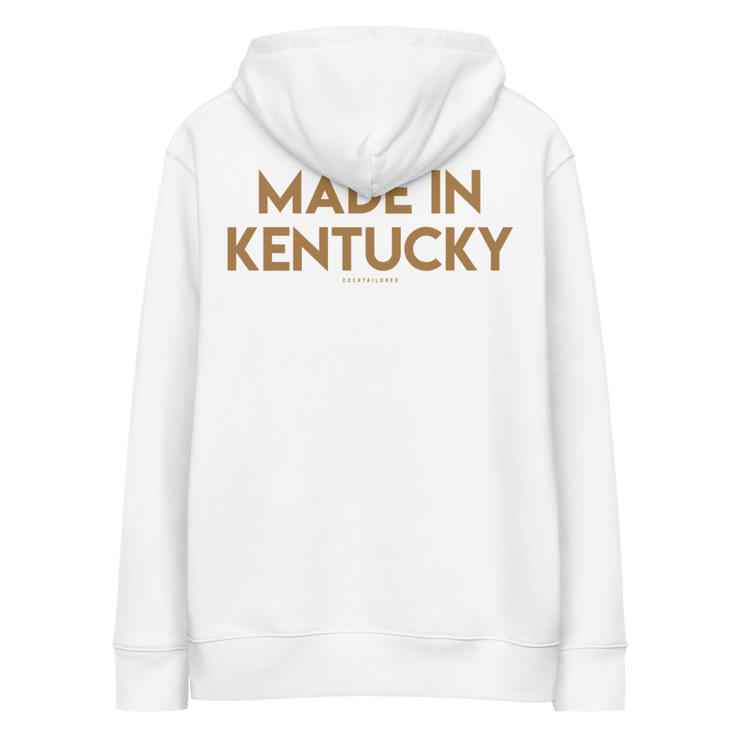 The Old Fashioned "Made In" Eco Hoodie - White - Cocktailored