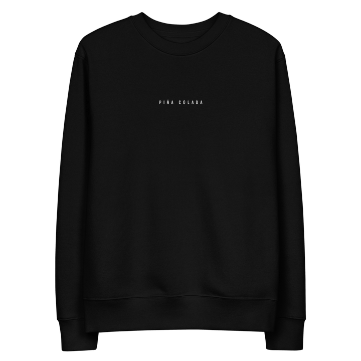 The Piña Colada eco sweatshirt - Black - Cocktailored