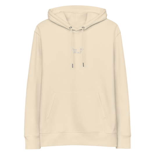 The Pour Me Wine Eco Hoodie - Desert Dust - Cocktailored