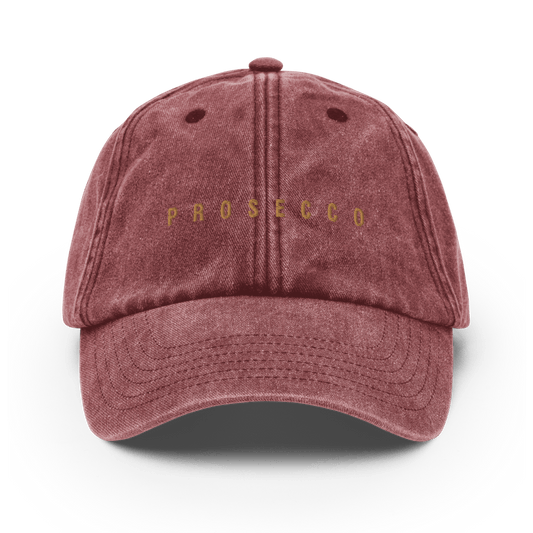 The Prosecco Vintage Hat - Vintage Red - Cocktailored
