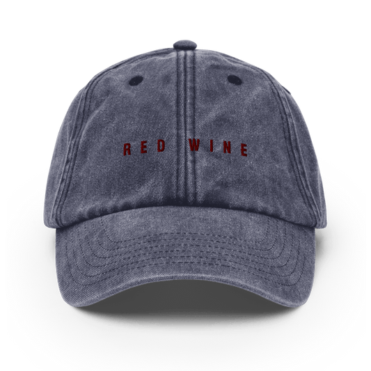 The Red Wine Vintage Hat - Vintage Denim - Cocktailored