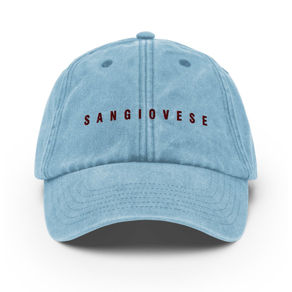 The Sangiovese Vintage Hat - Vintage Light Denim - Cocktailored