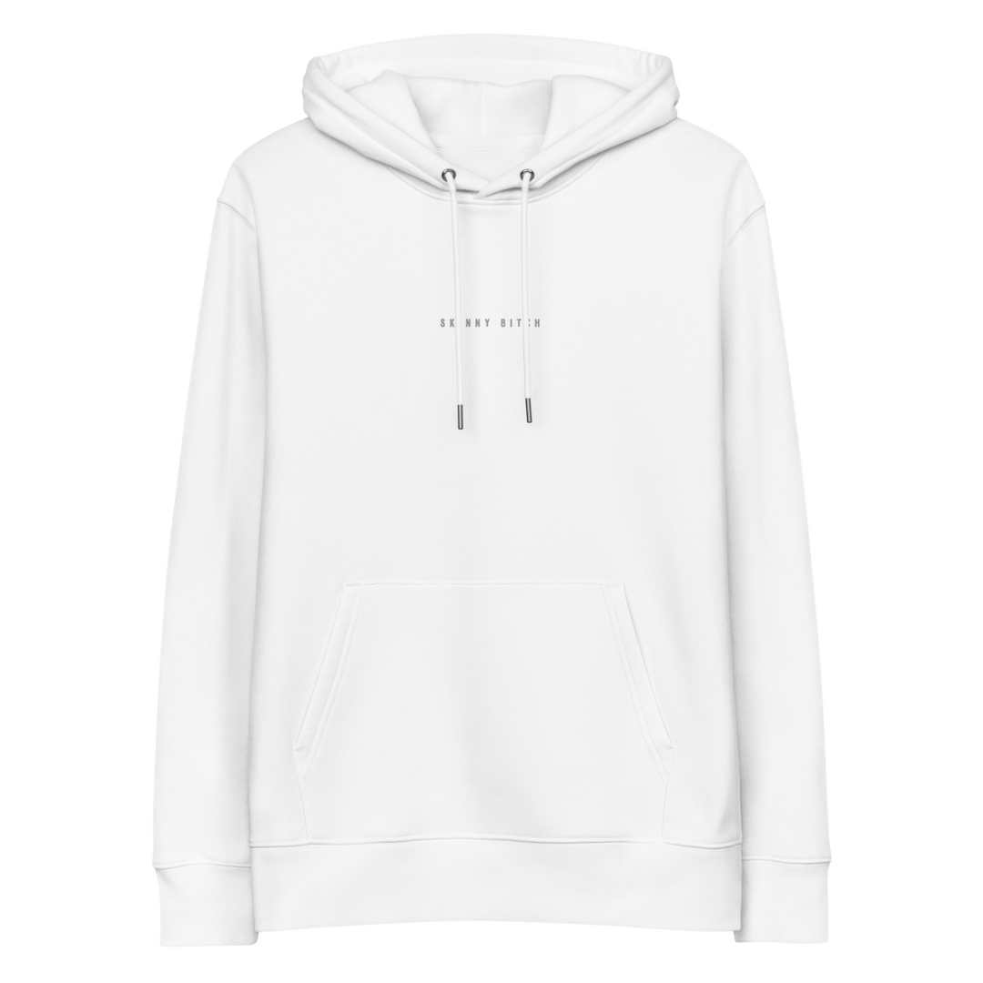 The Skinny Bitch eco hoodie - White - Cocktailored